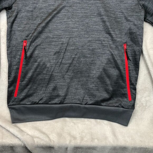 Spyder Active Mens Hoodie Sweatshirt Large Pullover Activewear Workout Gray - Picture 8 of 12